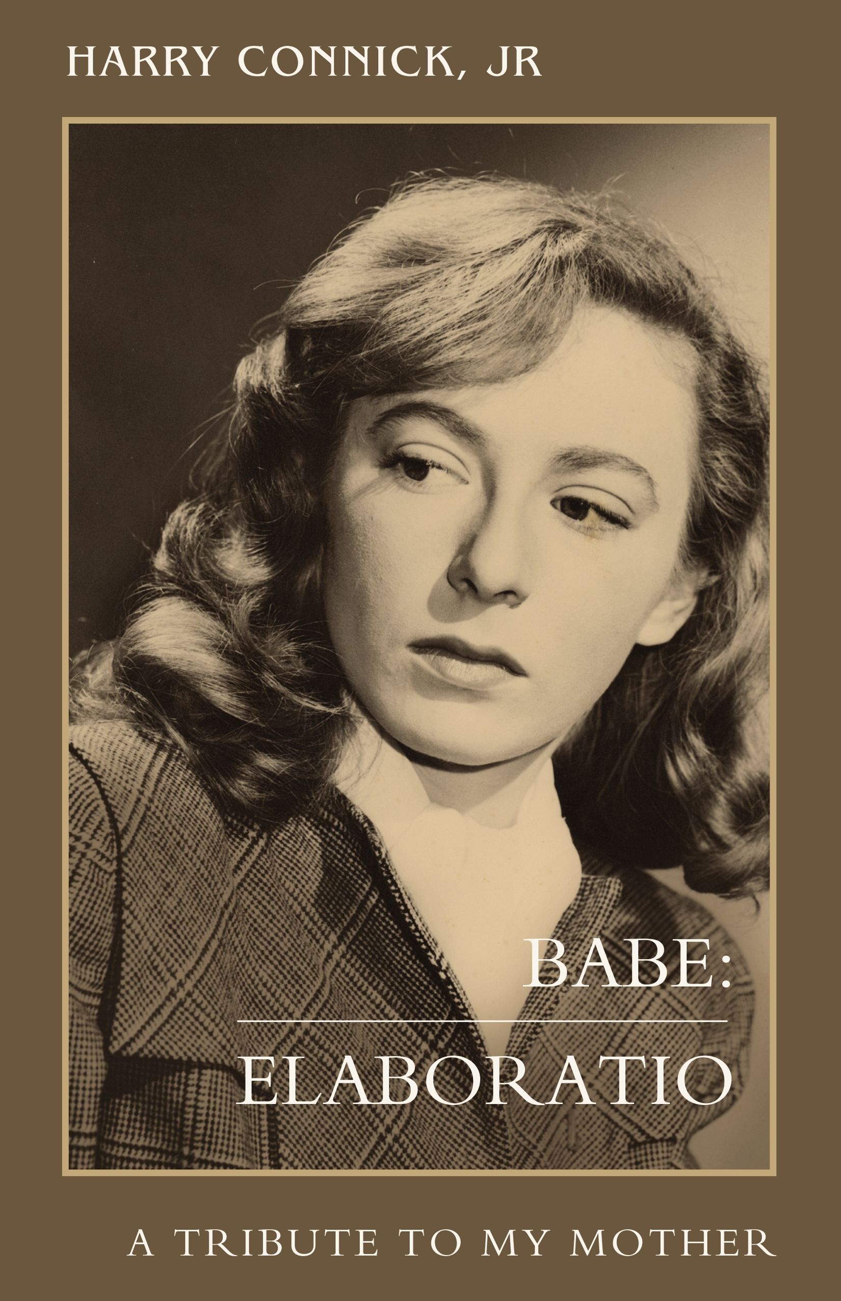 Babe: Elaboratio album cover — a sepia portrait of a young Anita-Francis Livingston Connick, framed in gold.